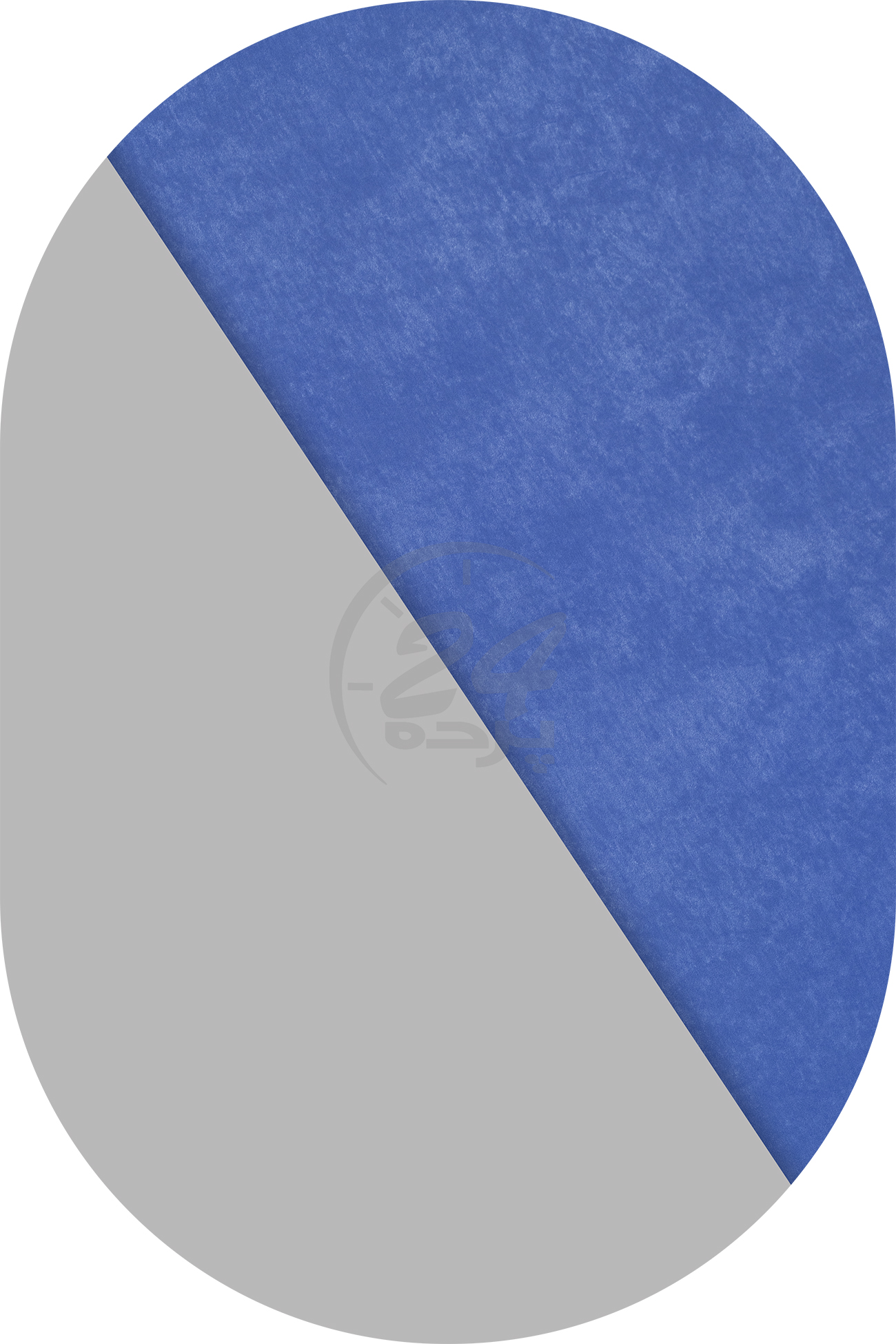 پارچه مخمل پتینه رنگ آبی روشن 0685 (بدون دوخت - متری)